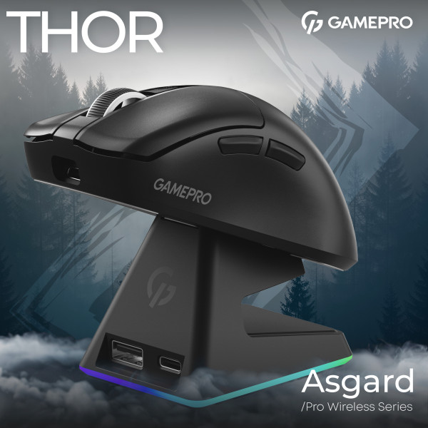 Фото - Миша бездротова ігрова GamePro Asgard Thor (GM023B)