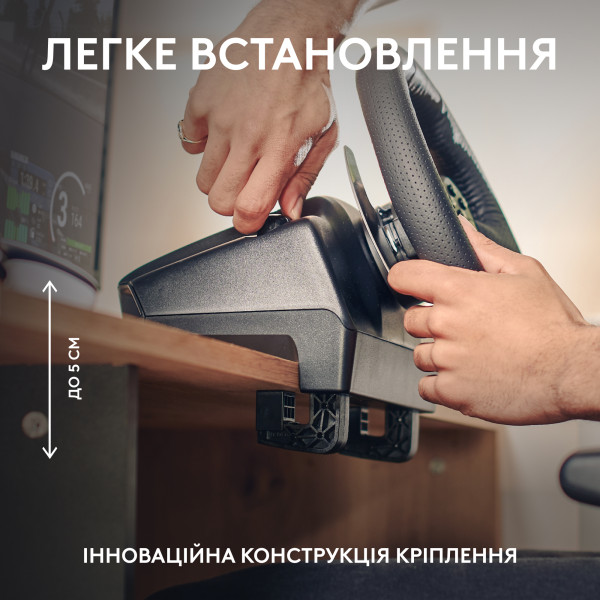 Фото - Кермо Logitech G29 Racing Wheel and Pedals for PS4/PS5 and PC + G435 Black (991-000539)