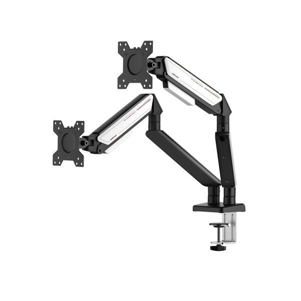 Фото - Кріплення настільне Anda Seat Stealth II Duo 17''-32'' Black & White (AD-W-A6D-2S-BW)