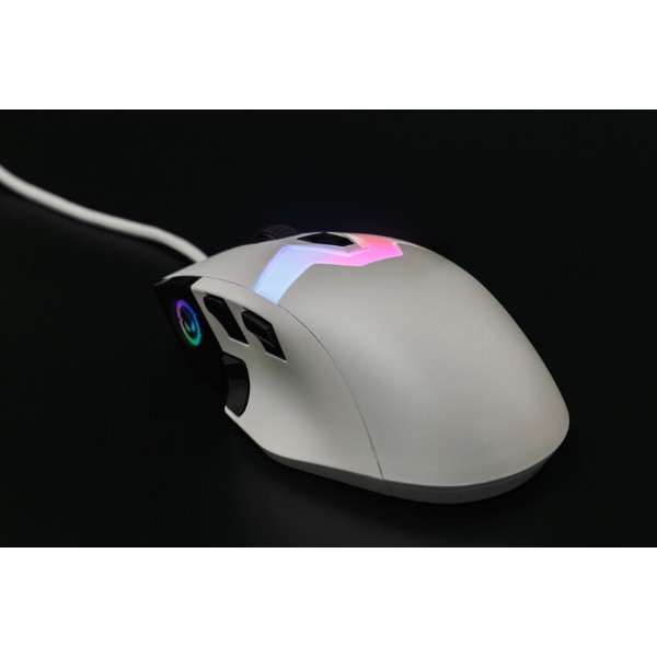 Фото - Миша дротова ігрова Lorgar MSP80 Wired Gaming Mouse Pro White (LRG-MSP80-WH)