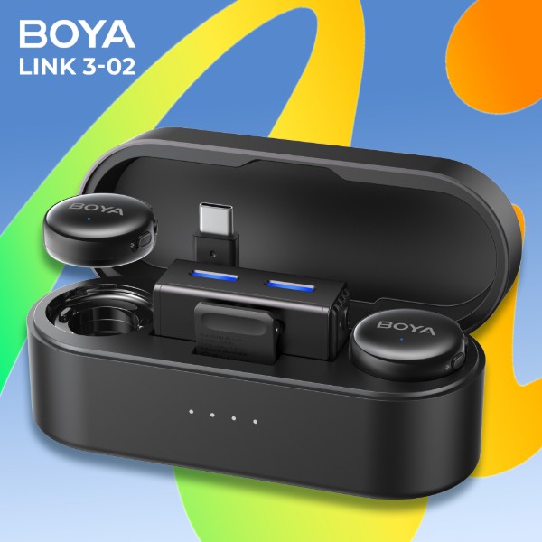 Фото - Мікрофон для смартфона Boya LINK 3-02 Type-C/TRS Black