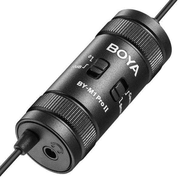 Фото - Мікрофон для смартфона Boya BY-M1 Pro II Black