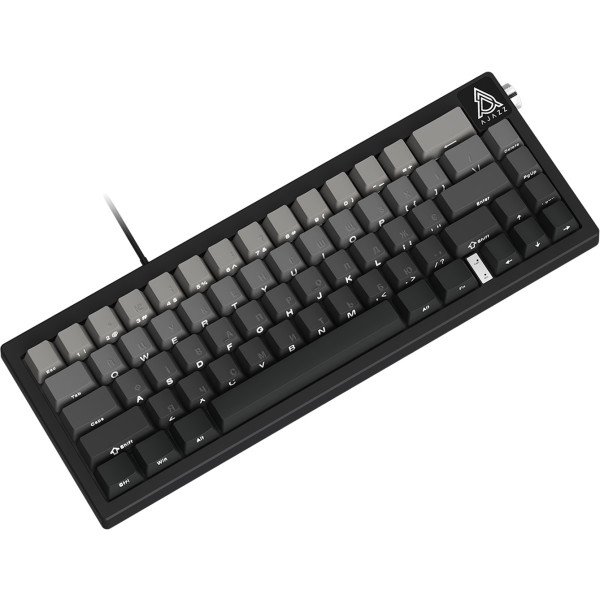 Фото - Клавіатура дротова ігрова Ajazz AK650 Day Dream switches Gradient Black Gray (AK650-DD-BG)