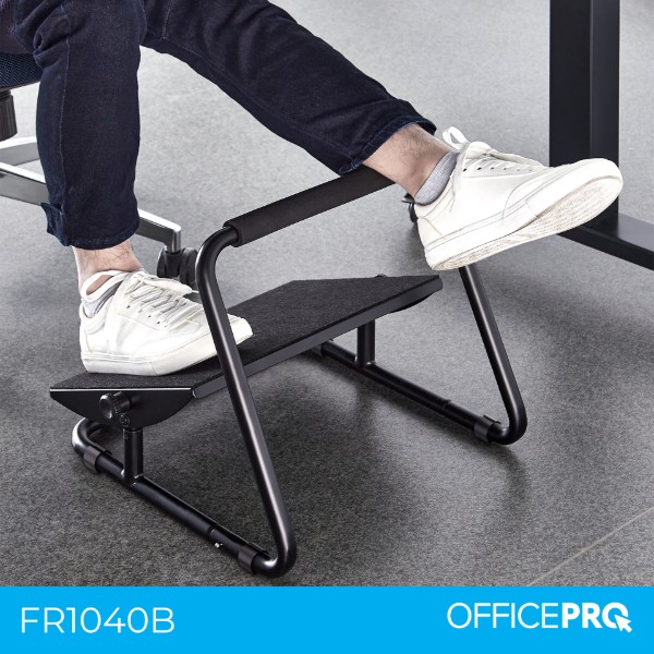 Фото - Підставка для ніг регульована OfficePro FR1040B Black