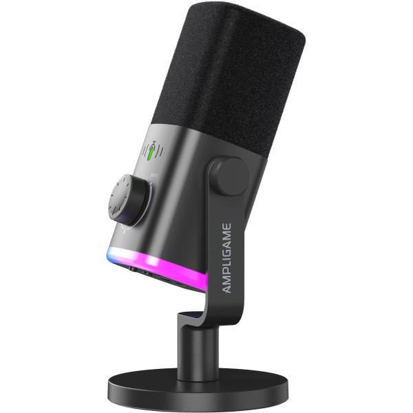 Фото - Мікрофон для компьютера Fifine AM9 XLR/USB Black