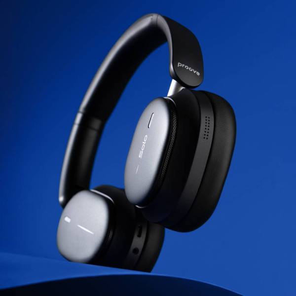 Фото - Навушники накладні бездротові Proove Solo with ANC (APP) Black (HPSL0001AP01)