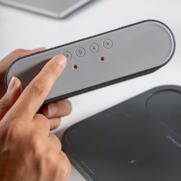 Фото - Нічник Proove з бездротовою зарядкою Day & Night Dark Gray (PLDN05002005)