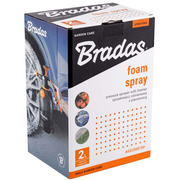 Фото - Опрыскиватель ручной BRADAS FOAM SPRAY 2 л (AS0200F/SF)