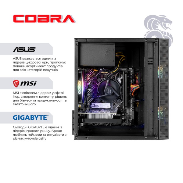 Фото - Системный блок Cobra Advanced (I121F.32.H1S4.96XT.25151)