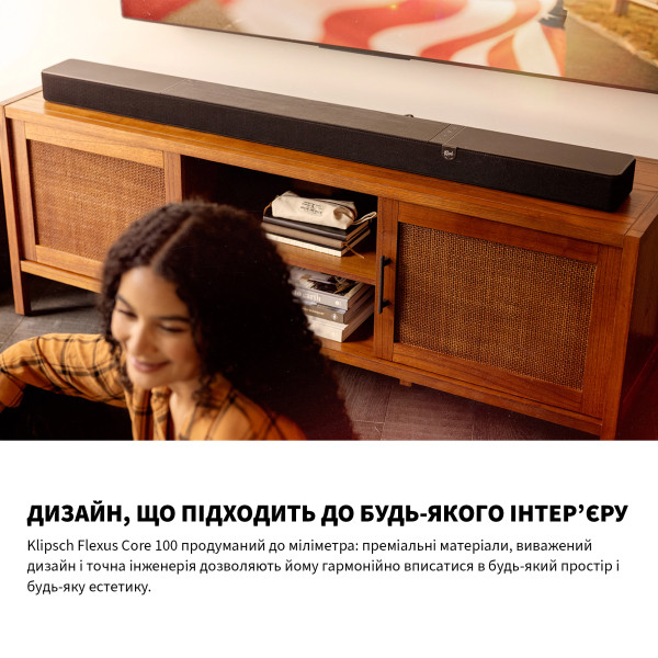 Фото - Саундбар Klipsch Flexus Core 100 Soundbar Walnut (1073538)