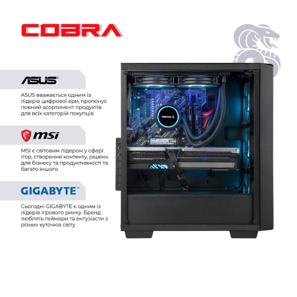 Фото - Системный блок Cobra Gaming (A97X.32.S1.56T8.21561)