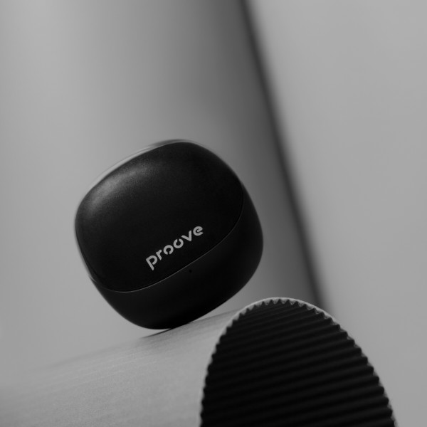 Фото - Наушники вкладыши беспроводные TWS Proove Logic TWS (APP) obsidian black (TWLG0001AP15)