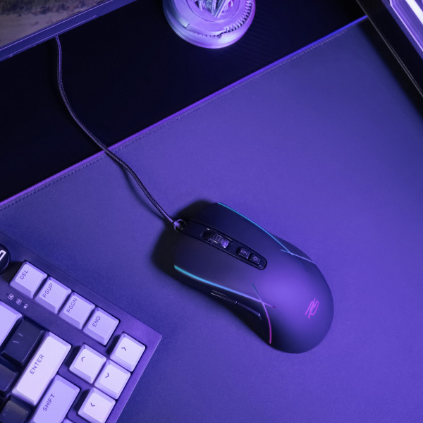 Фото - Миша дротова ігрова Proove Gaming Defiant Black (CMDE00000102)