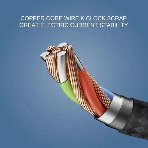 Фото - Кабель CUKTECH Type-C Braided 3A 60W 1.5m Light Grey (CKCTC315PCHG)