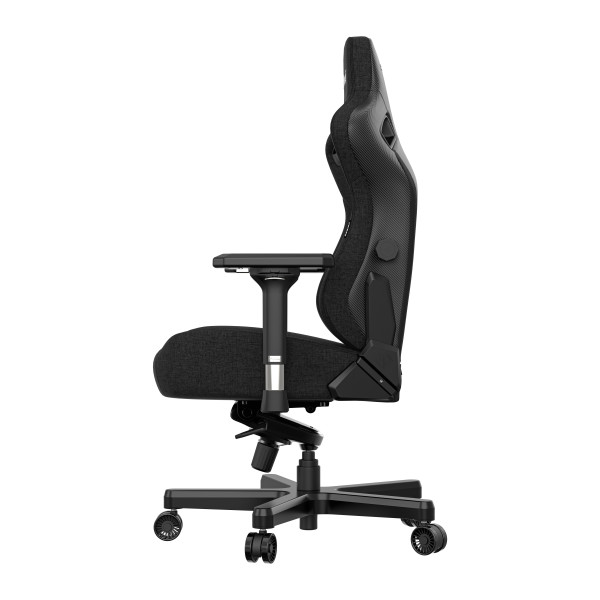Фото - Крісло для геймерів Anda Seat Kaiser 3 Size L Black Fabric (AD12YDC-L-01-B-CF)