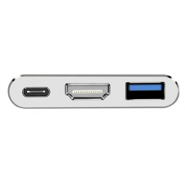 Фото - Хаб USB Promate uniHub-C2 Grey