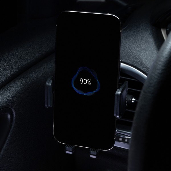 Фото - Автотримач з бездротовою зарядкою Proove Sonic Pro 15W Black (WHSP15002001)