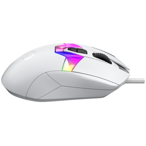 Фото - Миша дротова ігрова Lorgar MSP80 Wired Gaming Mouse Pro White (LRG-MSP80-WH)