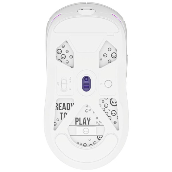 Фото - Мышь беспроводная игровая Lorgar MSA10W Wireless Gaming White (LRG-MSA10W-WH)