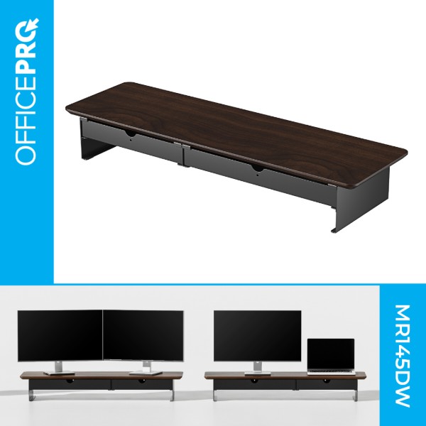 Фото - Подставка под ноутбук OfficePro MR145DW Dark Wood/Black