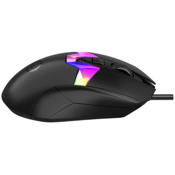 Фото - Мышь проводная игровая Lorgar MSP80 Wired Gaming Mouse Pro Black (LRG-MSP80-BK)