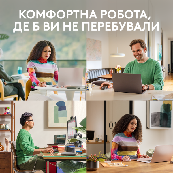 Фото - Миша бездротова Logitech MX Anywhere 3S Wireless Pale Grey (910-006930)