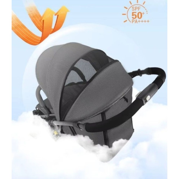 Фото - Коляска прогулянкова 525Baby Black