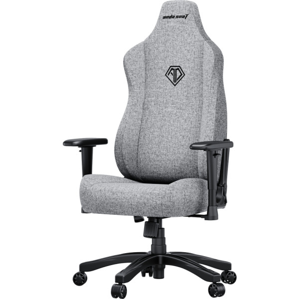 Фото - Крісло для геймерів Anda Seat Novis Size L Gray Fabric (AD23-L-01-G-F)