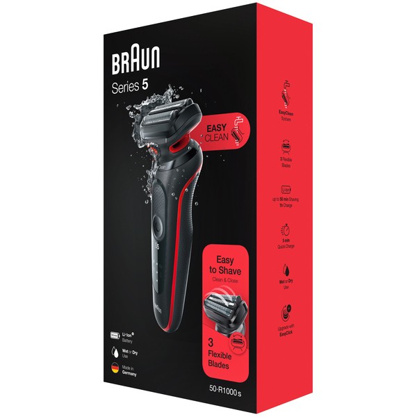 Фото - Бритва Braun Series 5 51-R1000s Black/Red