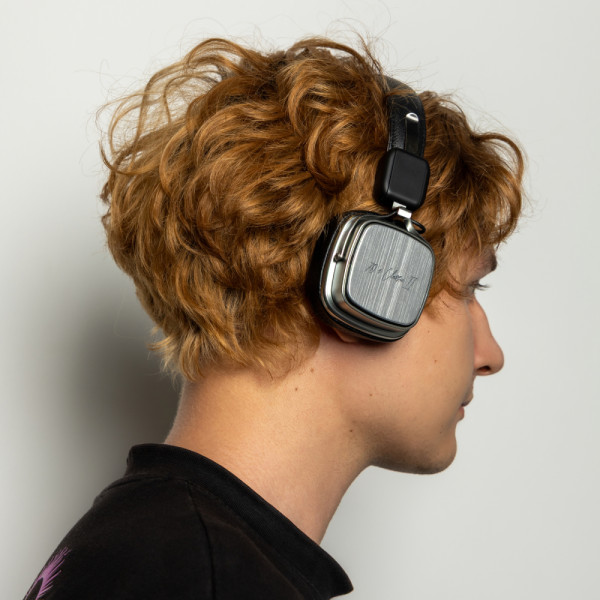 Фото - Навушники накладні бездротові Proove 70's Classic II Silver/Black (HPCL20010006)