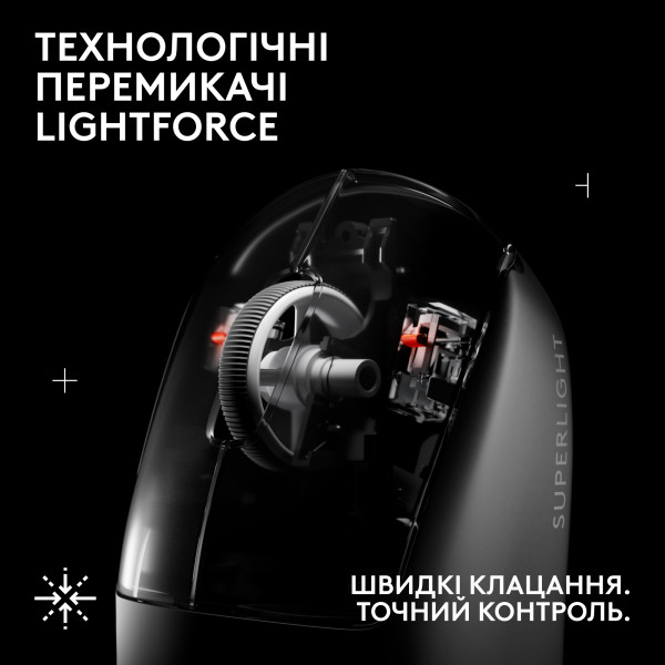 Фото - Миша бездротова ігрова Logitech G Pro X Superlight 2 SE Lightspeed Red + енергетичний напій Red Bull 0,25 л (x2)
