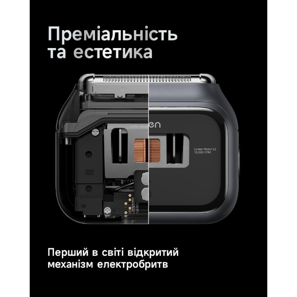 Фото - Бритва Laifen P3 Pro Grey (1ER91-A-XX-DG-001)