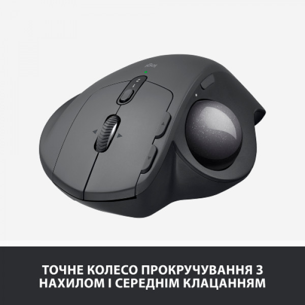 Фото - Мышь беспроводная Logitech MX Ergo Bluetooth Graphite (910-005179)