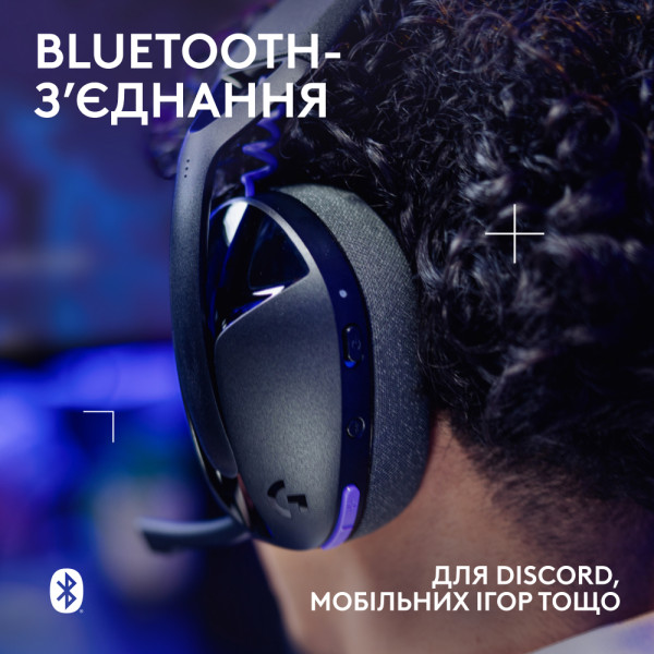 Фото - Гарнітура бездротова ігрова Logitech G321 LightSpeed Black (981-001563)