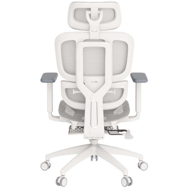 Фото - Кресло офисное OfficePro Skyline Footrest (OC750-W-LG-LG) White/Light Gray