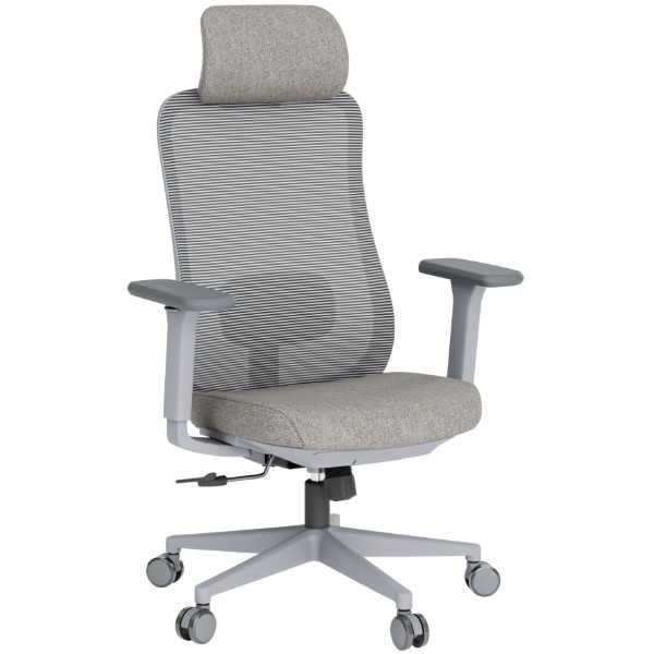 Фото - Крісло офісне OfficePro Wave (OC599-G-G-G) Gray