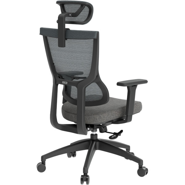 Фото - Кресло офисное OfficePro Elegant (OC600-B-DG-DG) Black/Dark Gray