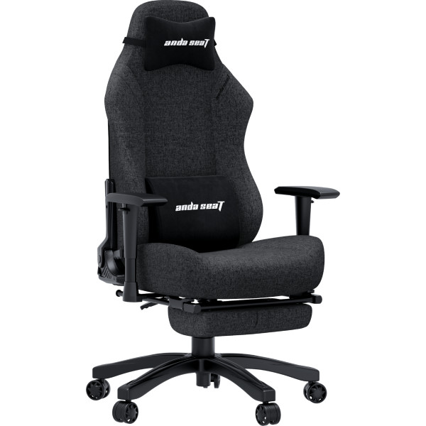 Фото - Крісло для геймерів Anda Seat Luna Pro Size L Dark Gray Fabric (AD18T-44-GB-F)
