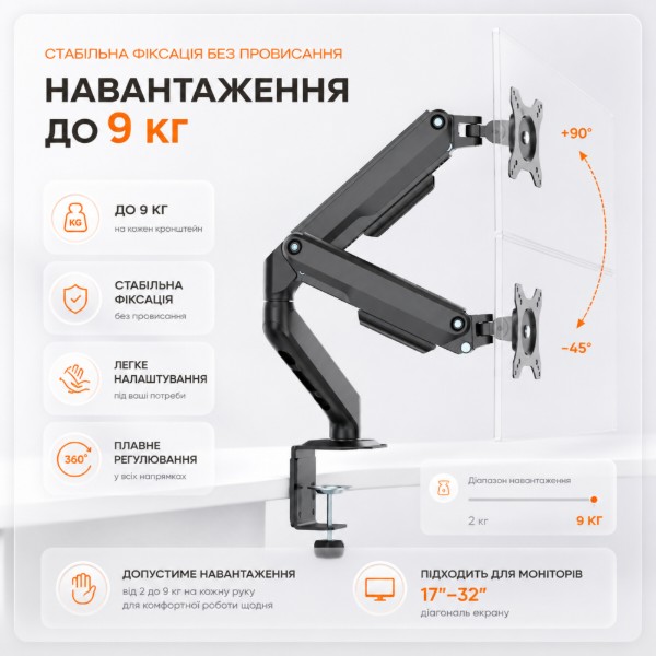 Фото - Кріплення настільне iTECH MBSG-04F