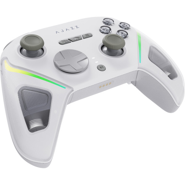Фото - Геймпад Ajazz 2.4G/BT/USB (Switch/PC/iOS/Android) RGB White (GP100-W)