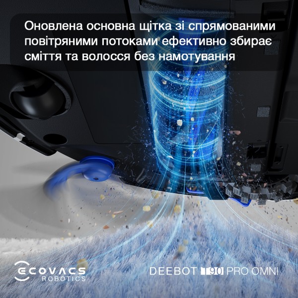 Фото - Робот-пылесос моющий Ecovacs DEEBOT T90 PRO OMNI WHITE (DEX95)
