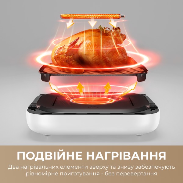 Фото - Мультипіч Mova AeroChef FD10s Pro White (VFF12A-WH-S)