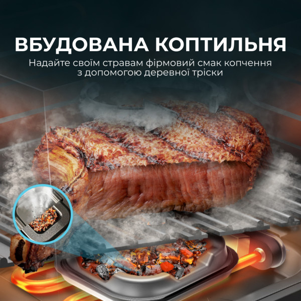 Фото - Мультипечь Cecotec Cecofry&Grill Smokin 6500 (A01 EU01 101135)
