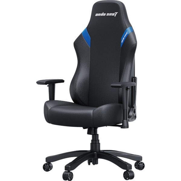 Фото - Крісло для геймерів Anda Seat Luna Size L Black/Blue PVC (AD18-44-BS-PV)