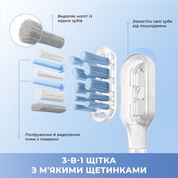 Фото - Зубная щетка электрическая Mova Fresh Pro Black (ATB15A-BK)