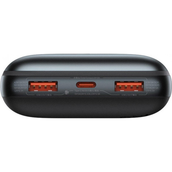 Фото - Батарея мобільна Baseus Bipow Pro 20000mAh 2xUSB+TypC 5A 22,5W USB to TypC (PPBD030001)