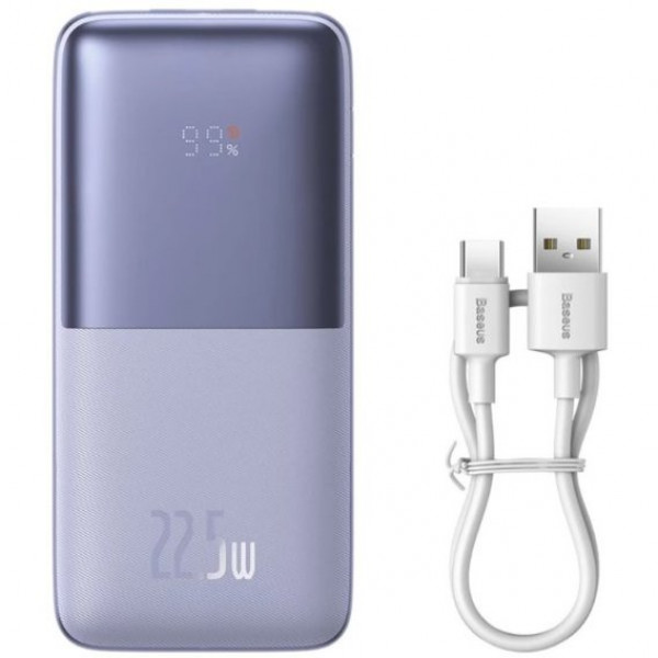 Фото - Батарея мобильная Baseus Bipow Pro 20000mAh 2xUSB+TypC 5A 22,5W USB to TypC (PPBD030005)