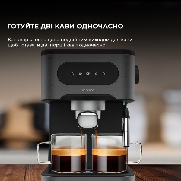 Фото - Кофеварка рожковая Cecotec Power Espresso 20 ColdBrew CCTC-00268