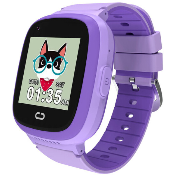 Фото - Дитячий годинник Canyon Sunny KW-48 Video 4G GPS Games Music Violet (CNE-KW48VL)