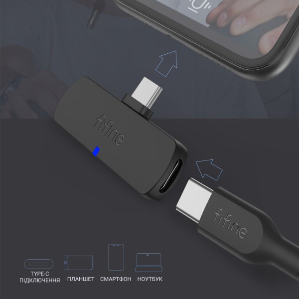Фото - Микрофон для смартфона Fifine M6